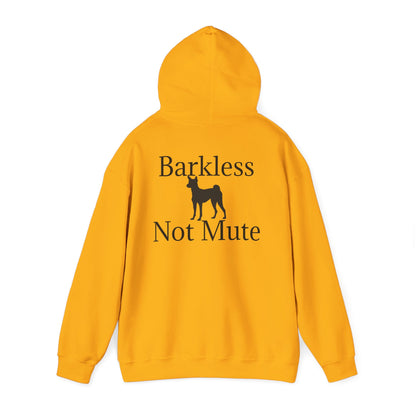 Barkless Not Mute Unisex Hoodie