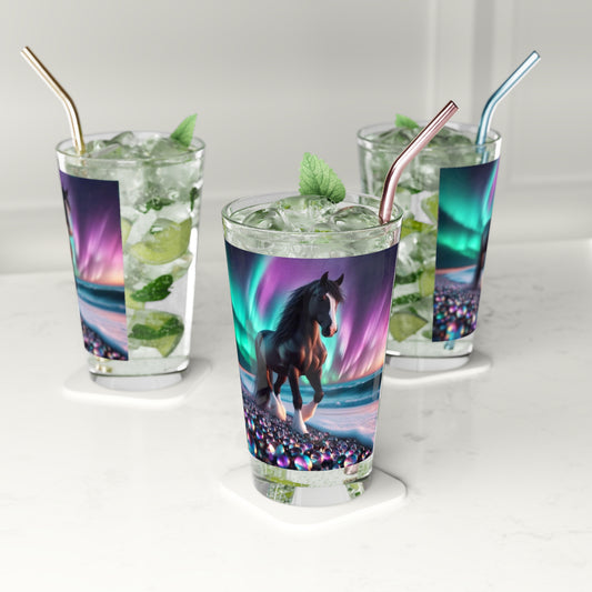 Midnight Magic Drinking Glass