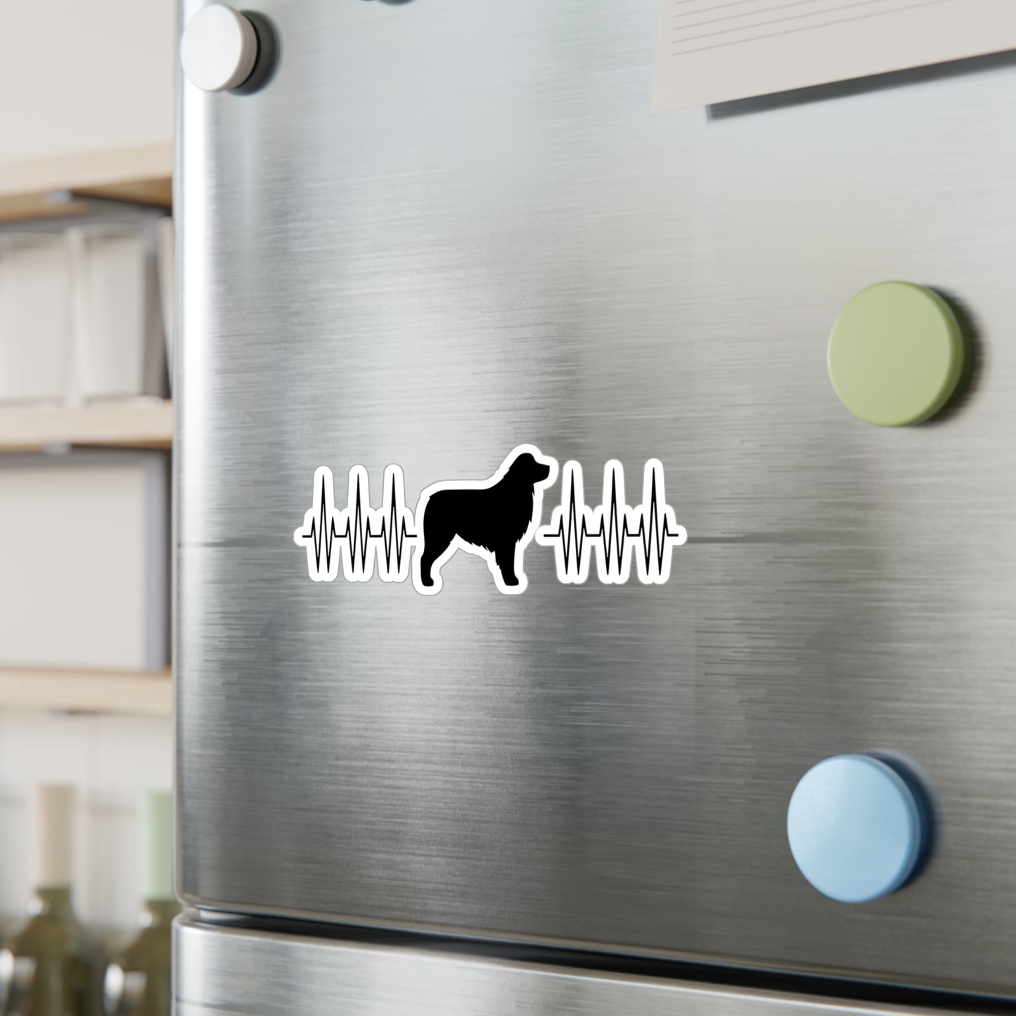 My Heart Beats For Aussies Vinyl Decal