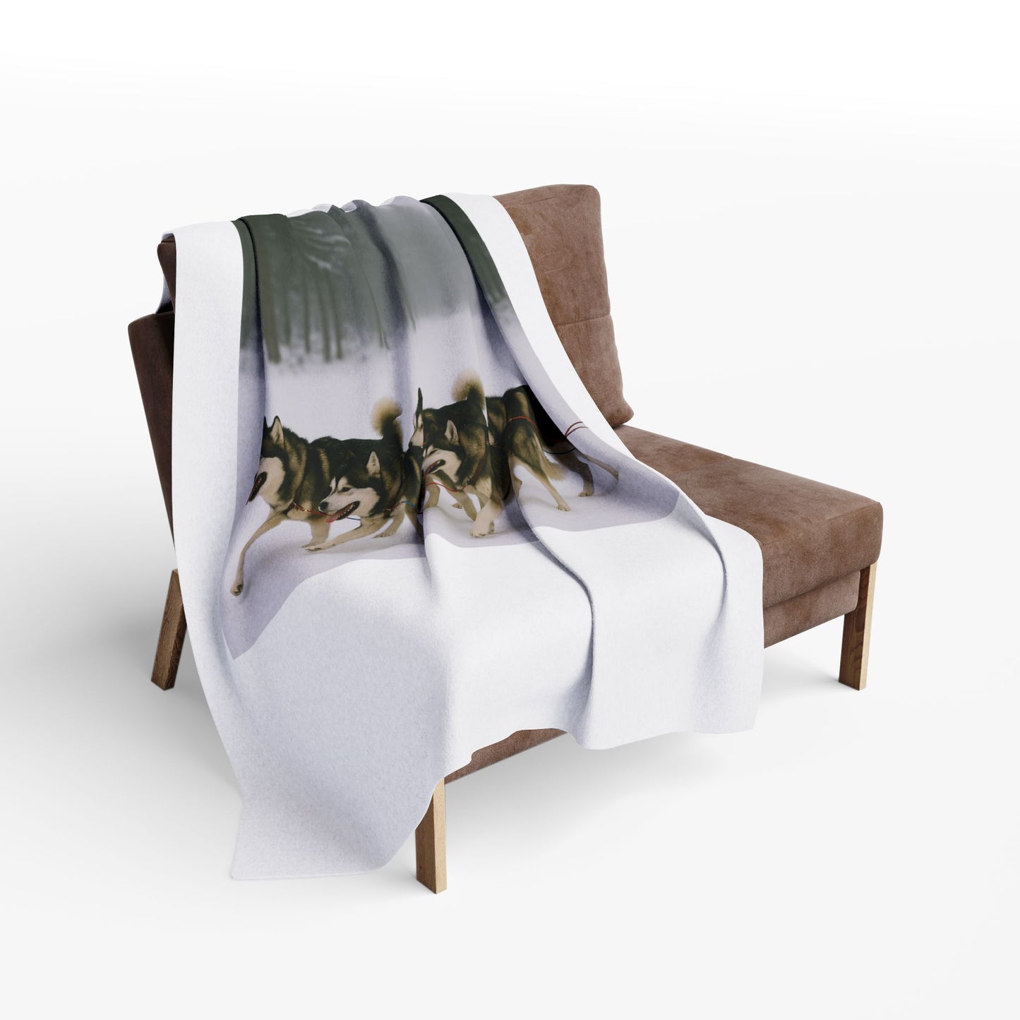 Mush On Arctic Fleece Blanket