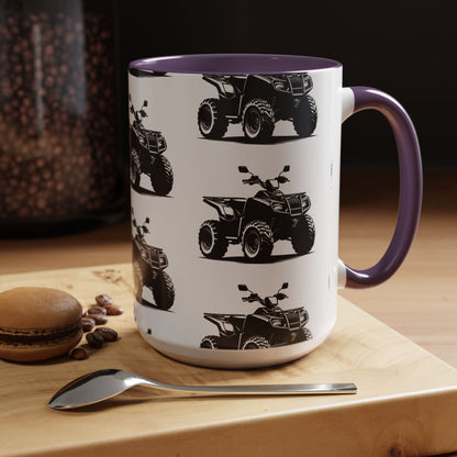 Off The Beaten Path Quad 2-Tone Coffee Mug