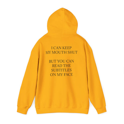 Subtitles Unisex Hoodie