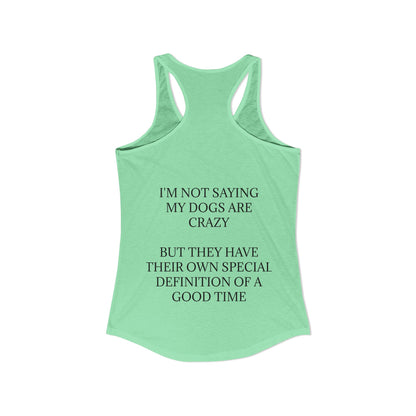Special Definition Women's Racerback Tank
