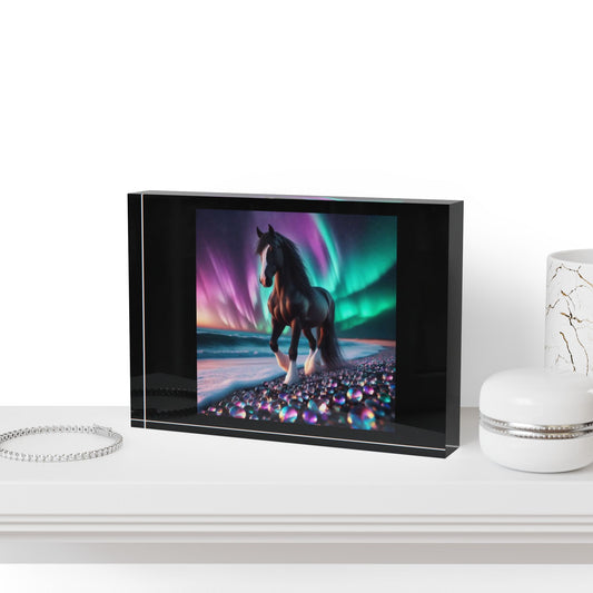 Midnight Magic Acrylic Photo Block