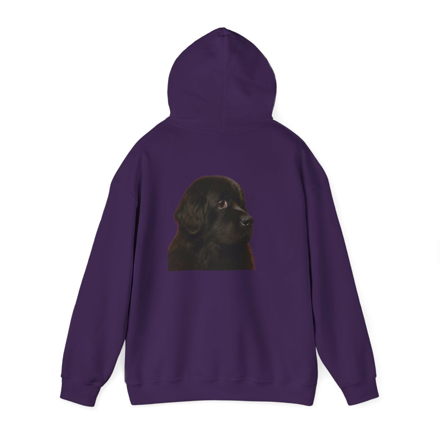 Newfie Head Unisex Hoodie