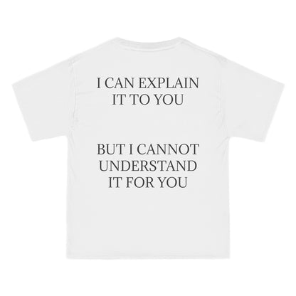 I Cannot Understand It For You Men's Short-Sleeve Crewneck Tee