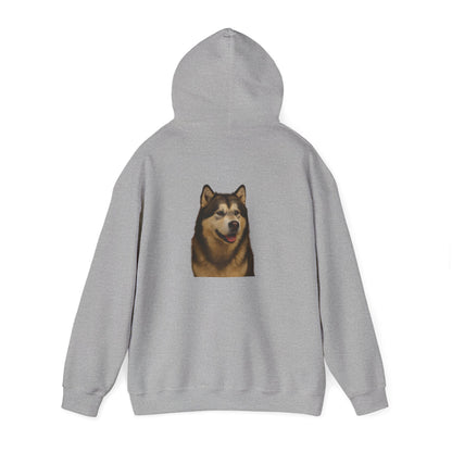 Malamute Head Unisex Hoodie
