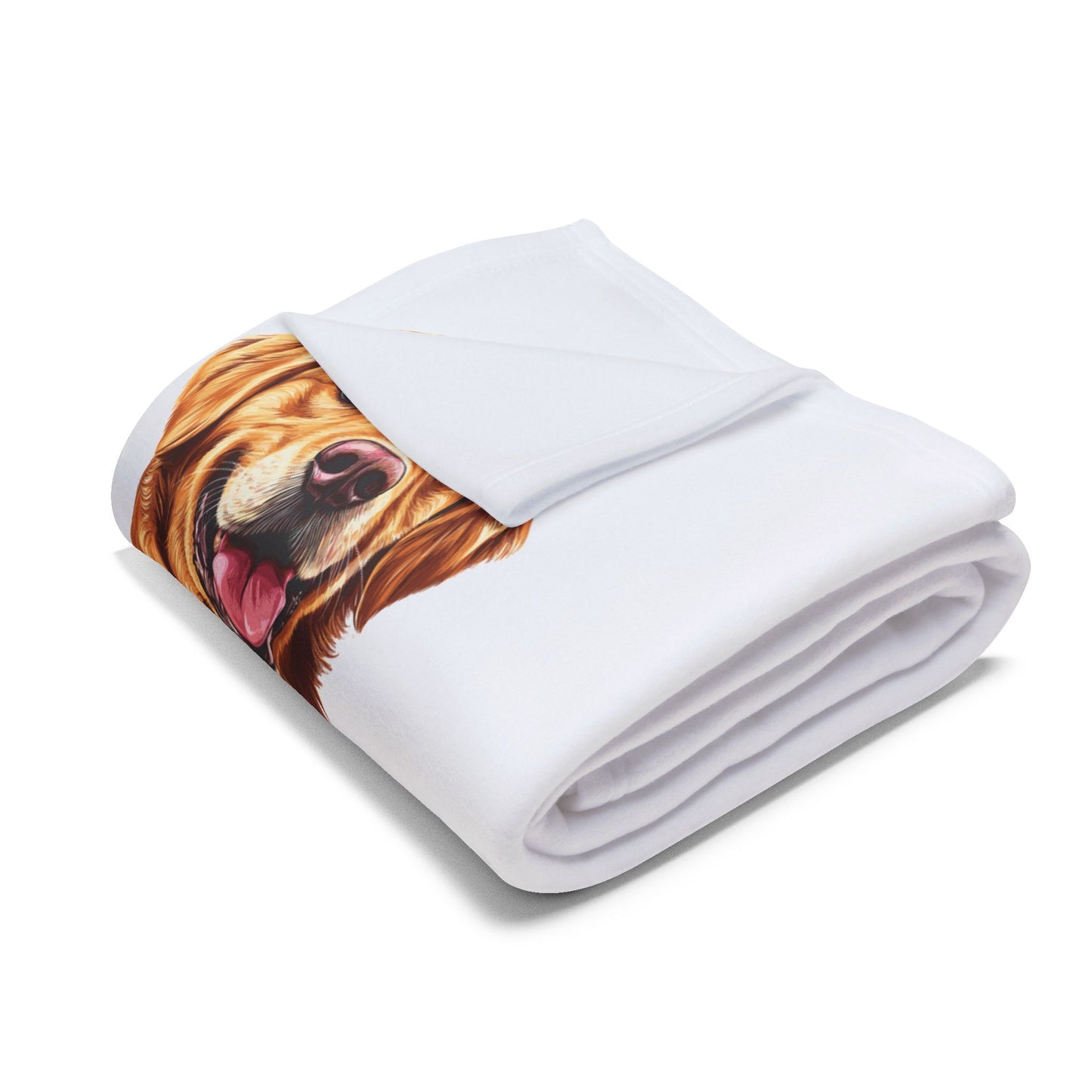 Golden Head Arctic Fleece Blanket