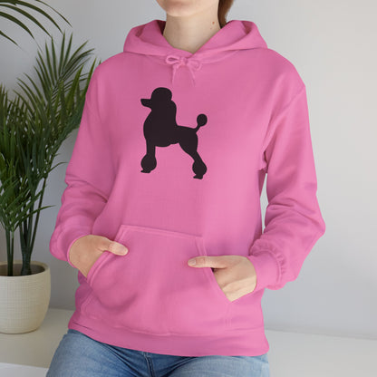 Poodle Silhouette Unisex Hoodie