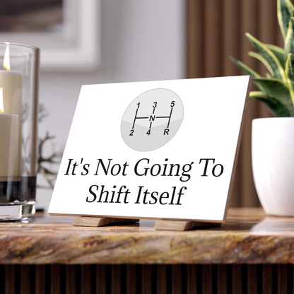 Shift Itself Ceramic Photo Tile