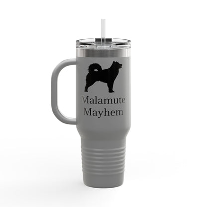 Malamute Mayhem Insulated Travel Mug