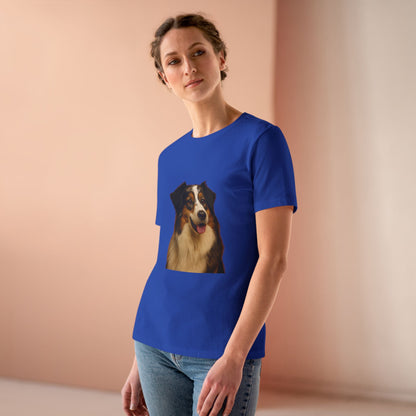 Aussie Head Women's Short Sleeve Crewneck Tee