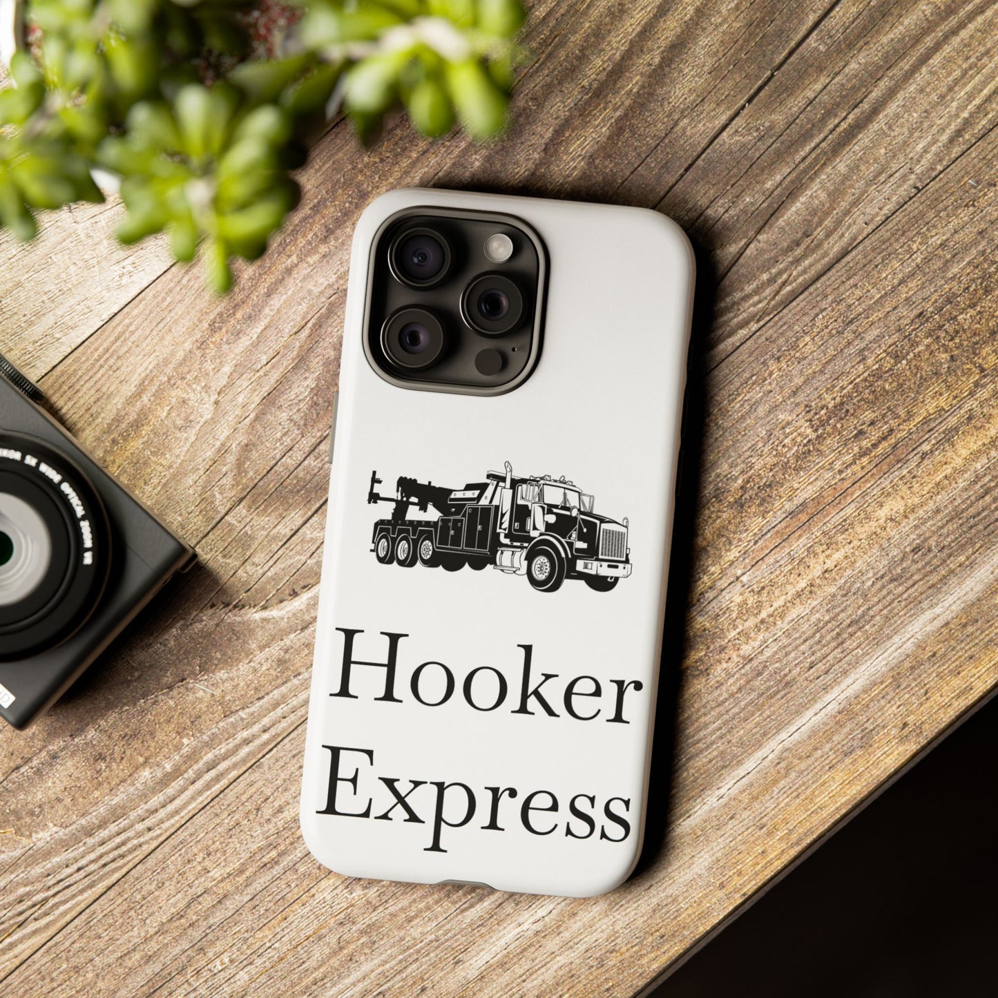 H**ker Express Heavy Tow Truck iPhone Case