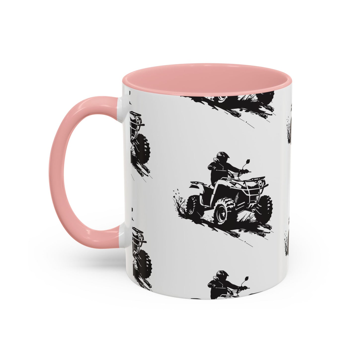 Slingin' Mud Quad 2-Tone Coffee Mug