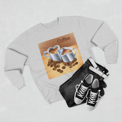 Coffee With Love Unisex Crewneck Sweatshirt