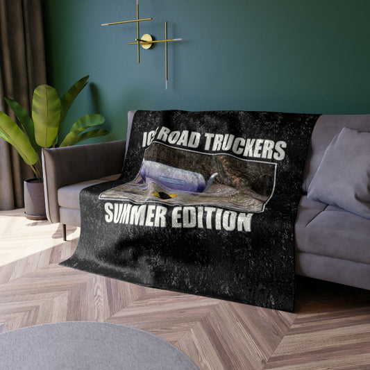 Ice Road Truckers Crushed Velvet Blanket