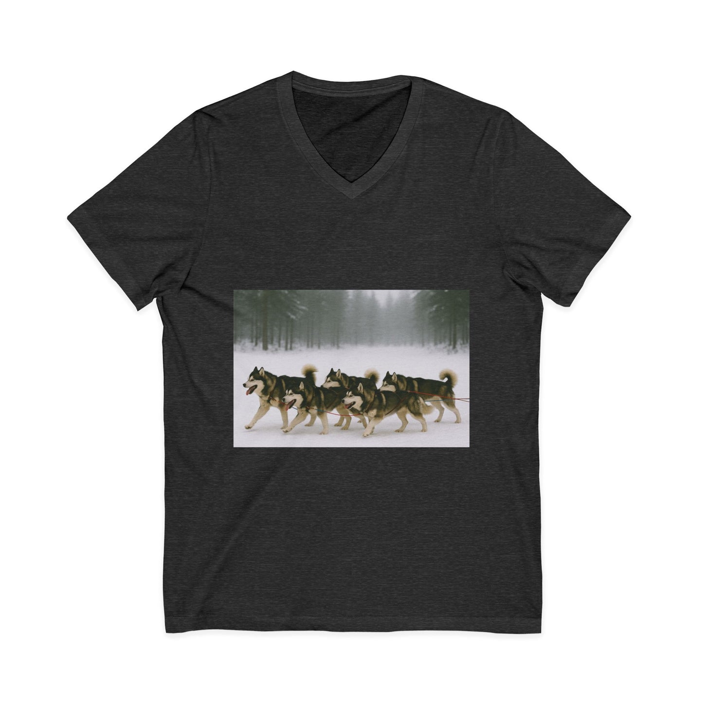 Mush On Unisex Short Sleeve V-Neck Tee