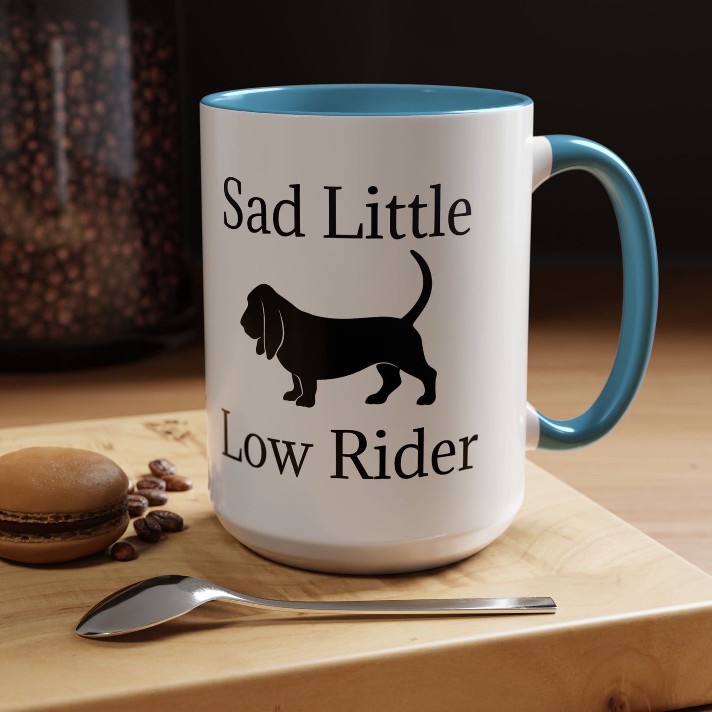Sad Little Low Rider 2-Tone Coffee Mug