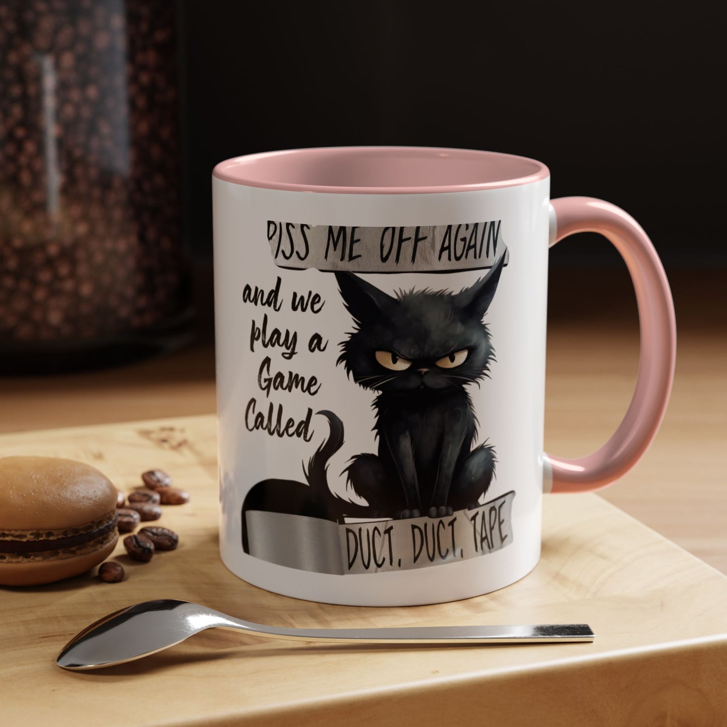 Duct, Duct, Tape 2-Tone Coffee Mug