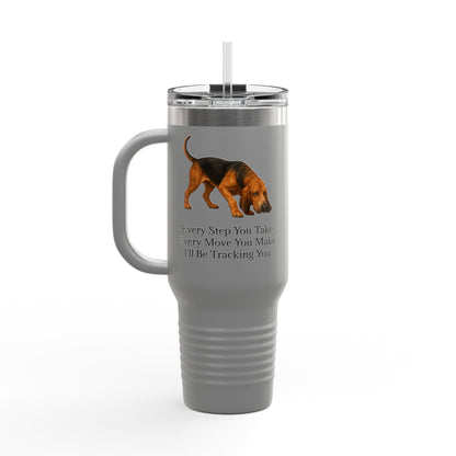 Tracking You Insulated Travel Mug