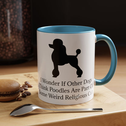 I Wonder 2-Tone Coffee Mug