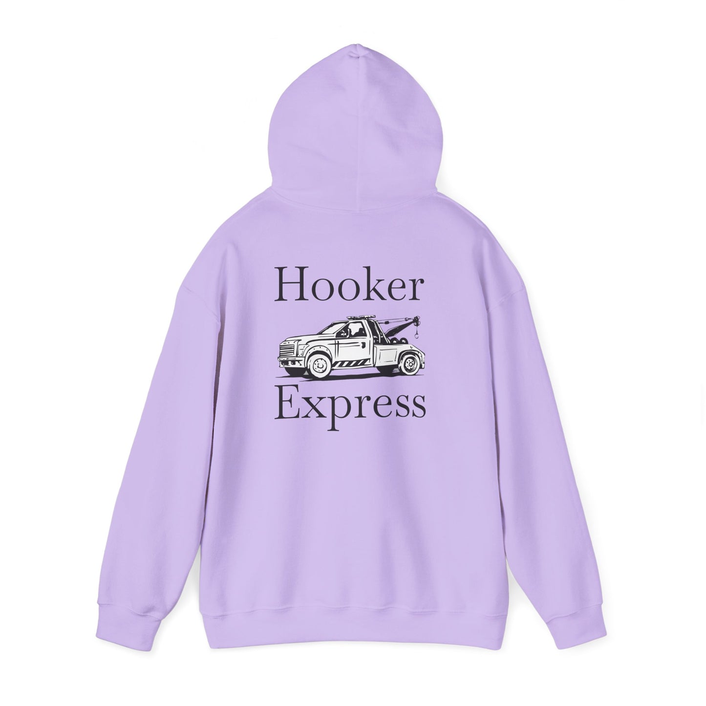 H**ker Express Wheel Lift Tow Truck Unisex Hoodie