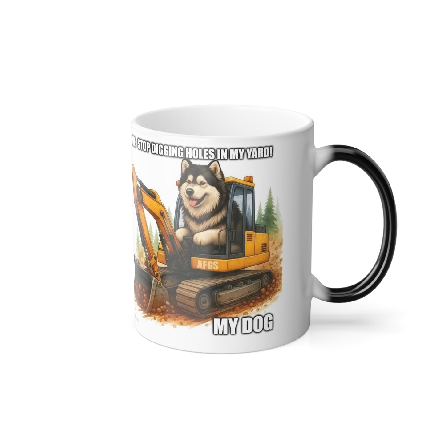 Digmaster Color Changing Mug