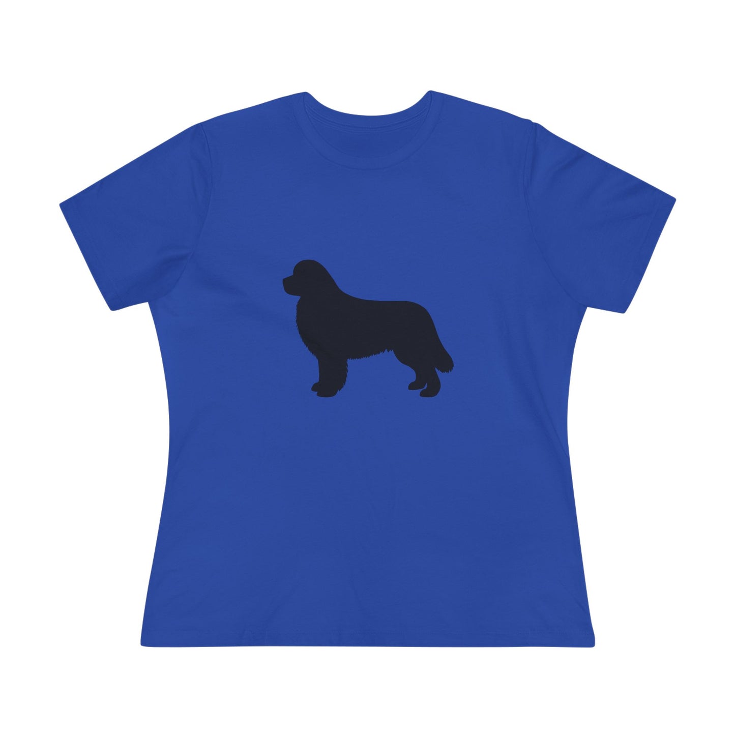 Newfie Silhouette Women's Short Sleeve Crewneck Tee