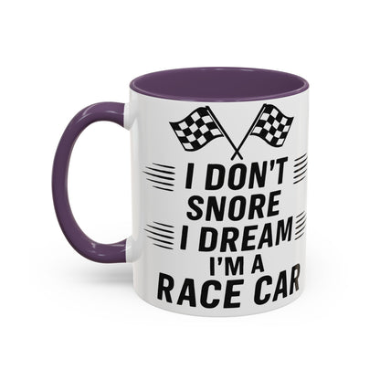 I Don't Snore 2-Tone Coffee Mug