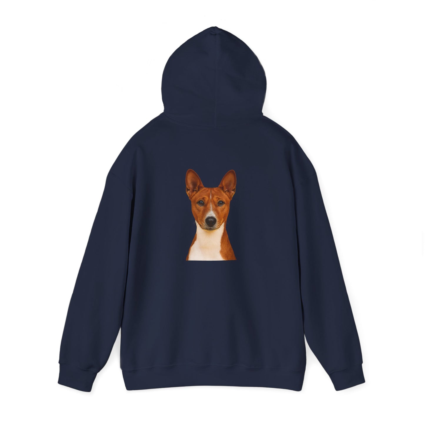 Basenji Head Unisex Hoodie