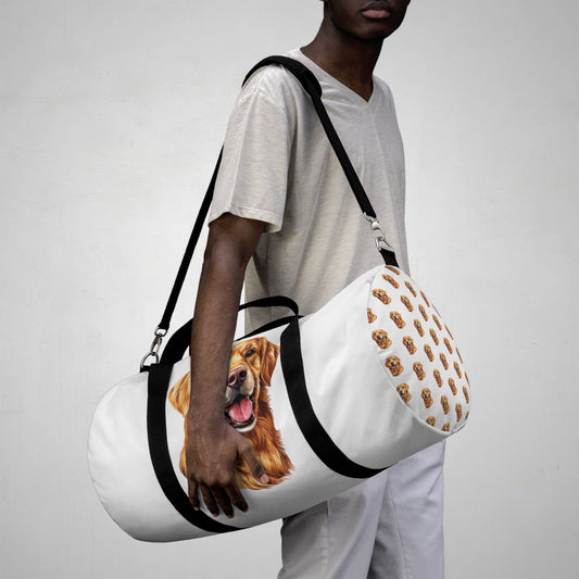 Golden Head Duffel Bag