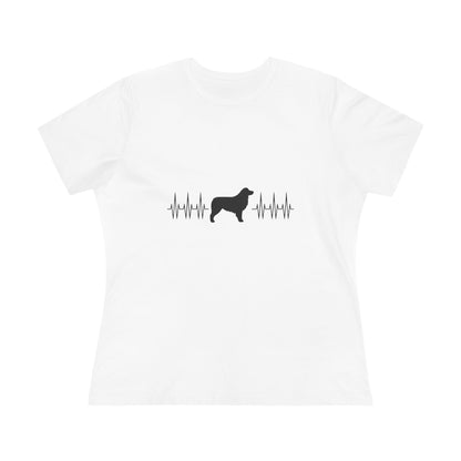 My Heart Beats For Aussies Women's Short Sleeve Crewneck Tee