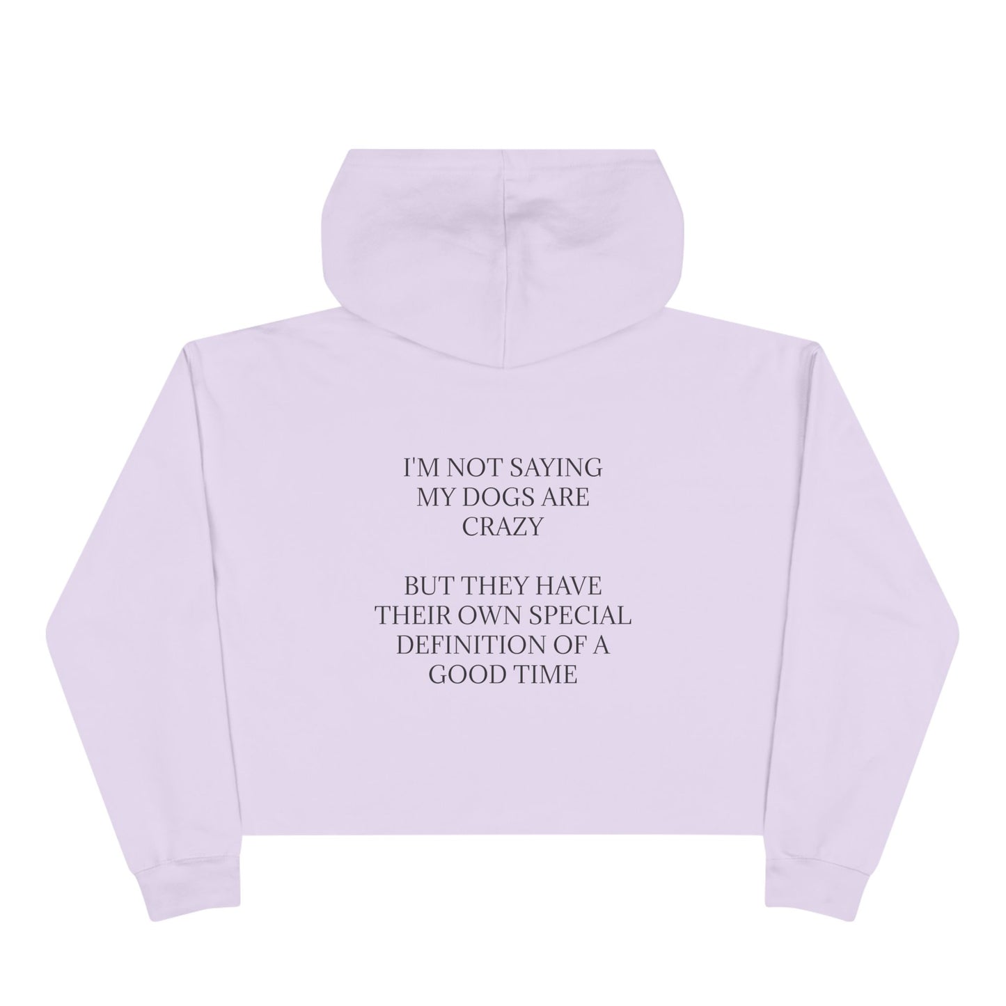 Special Definition Women's Crop Hoodie