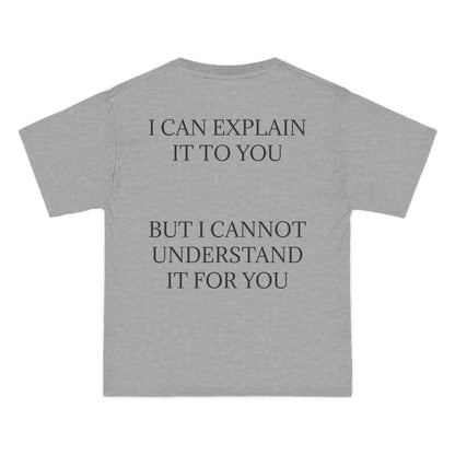 I Cannot Understand It For You Men's Short-Sleeve Crewneck Tee