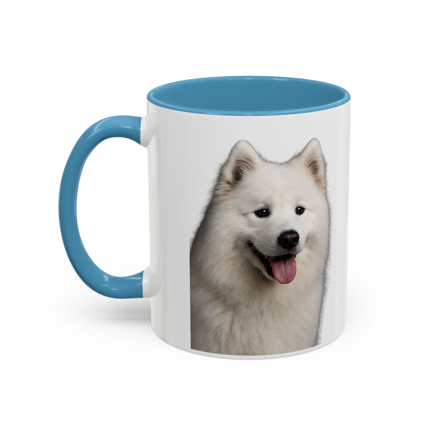 Samoyed Head 2-Tone Coffee Mug
