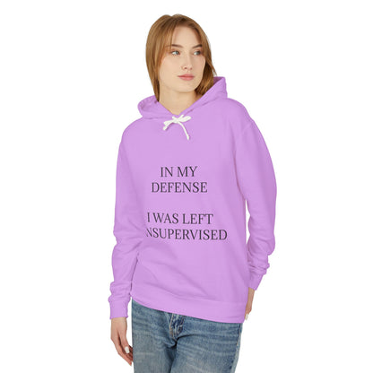 Unsupervised Unisex Lightweight Hoodie