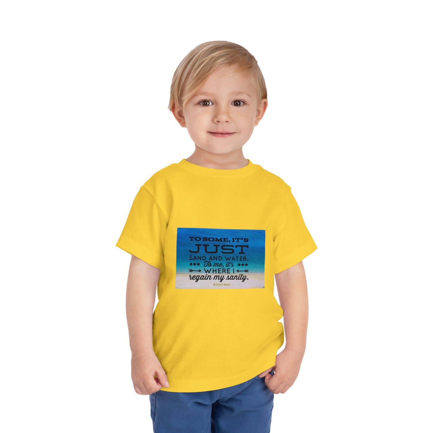 Dr. Beach Toddler Unisex Short Sleeve Crewneck Tee