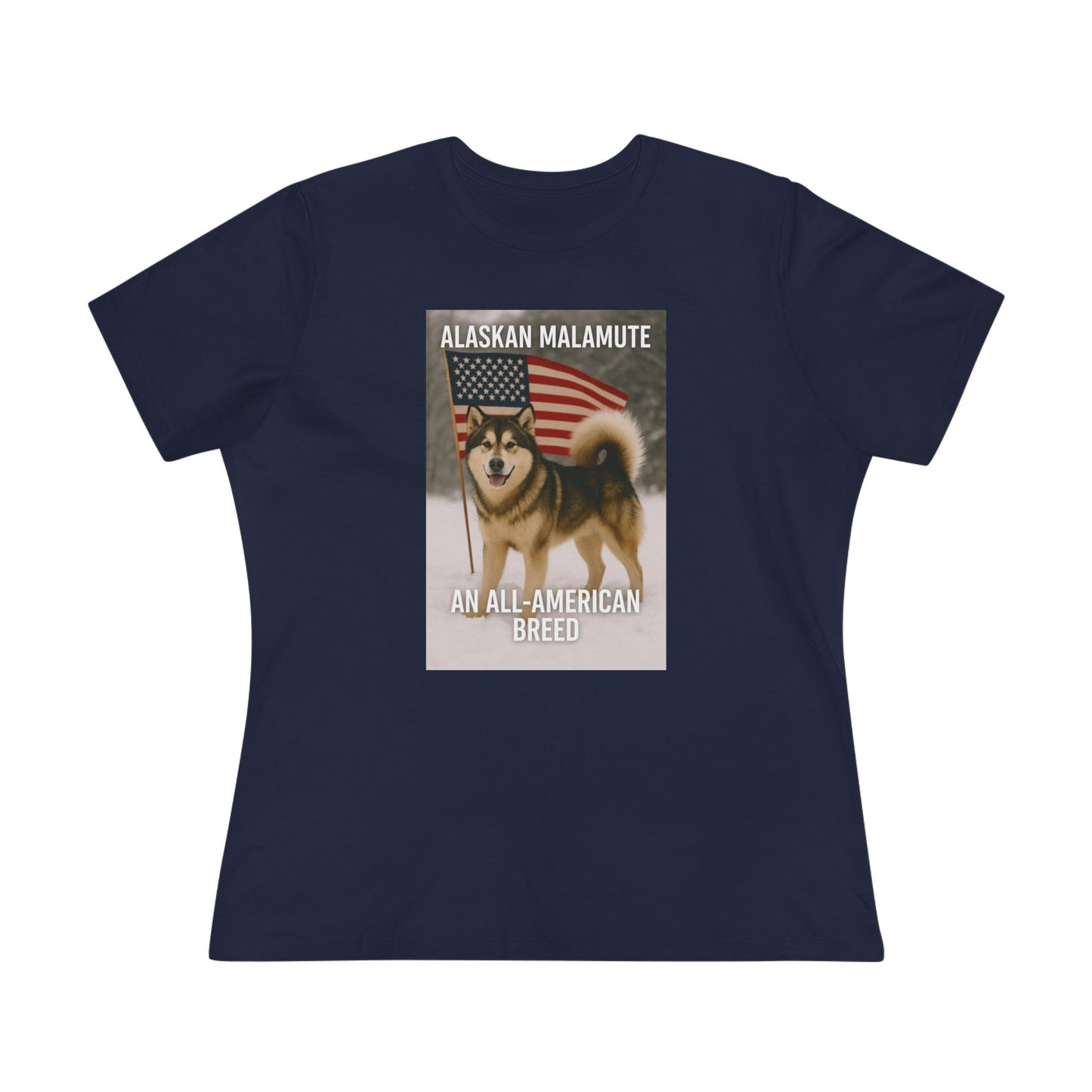 All-American Breed Women's Short Sleeve Crewneck Tee