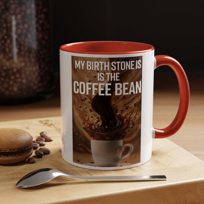 Birth Stone 2-Tone Coffee Mug