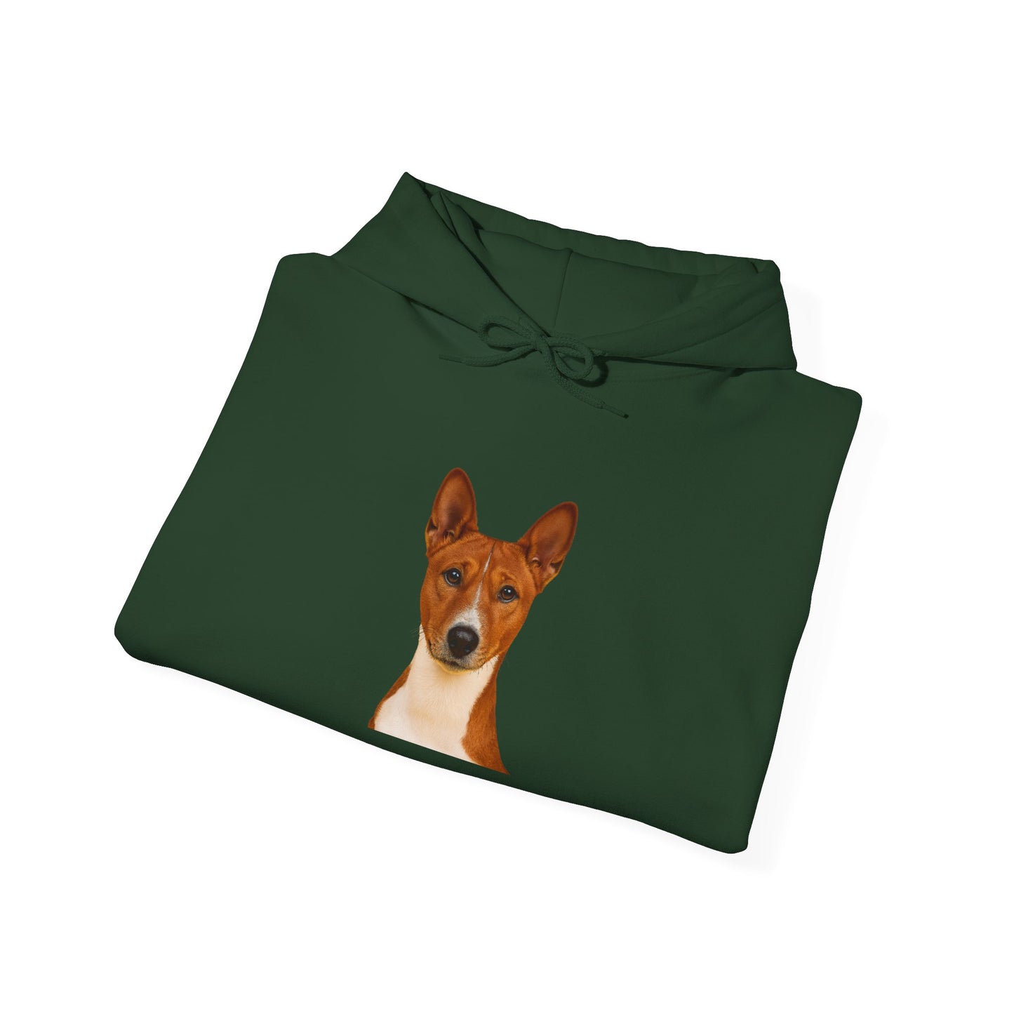 Basenji Head Unisex Hoodie