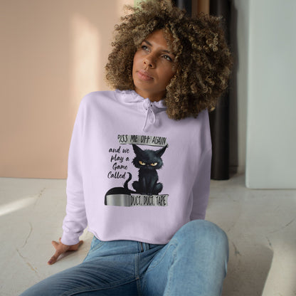Duct, Duct, Tape Women's Crop Hoodie