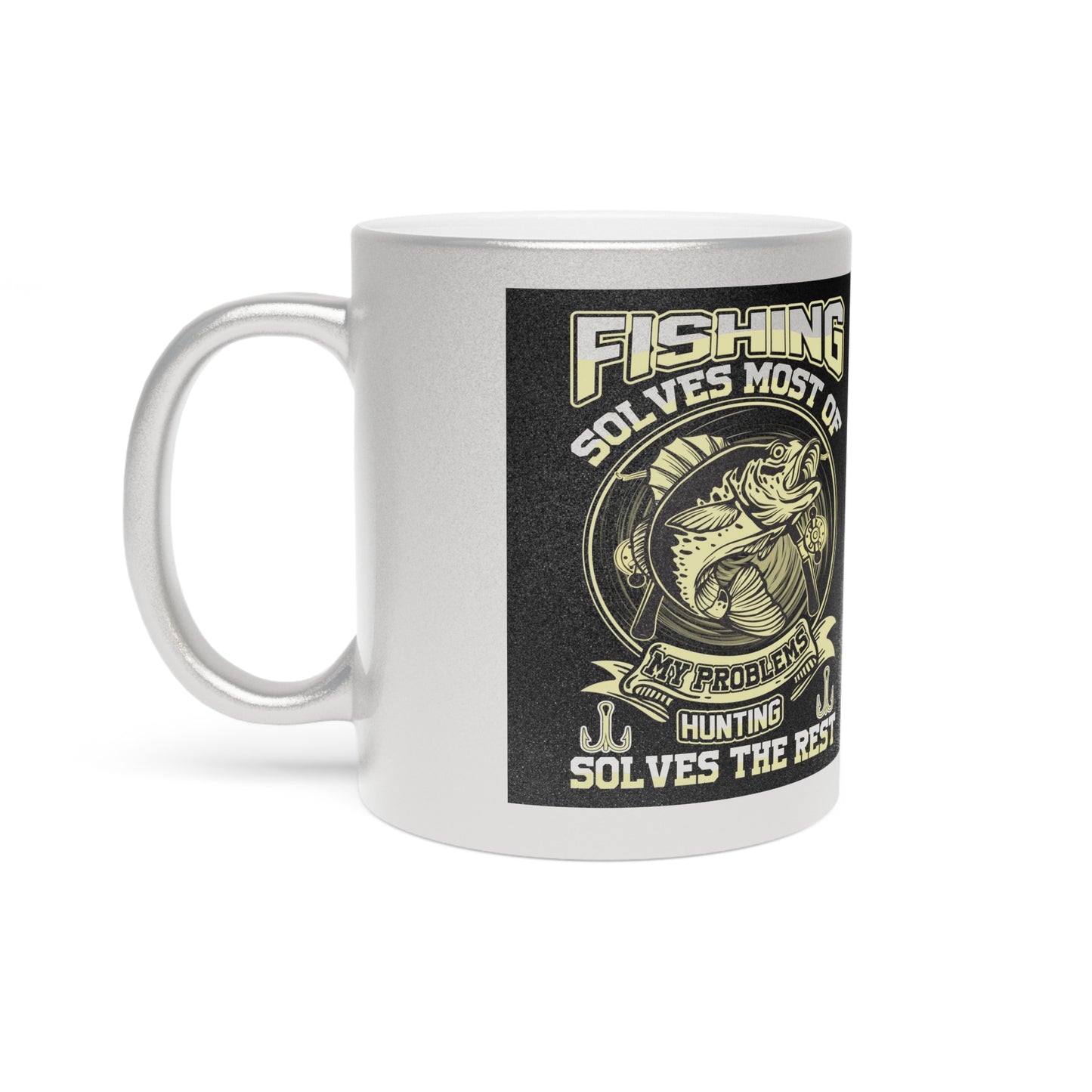 Problem Solving Metallic Coffee Mug