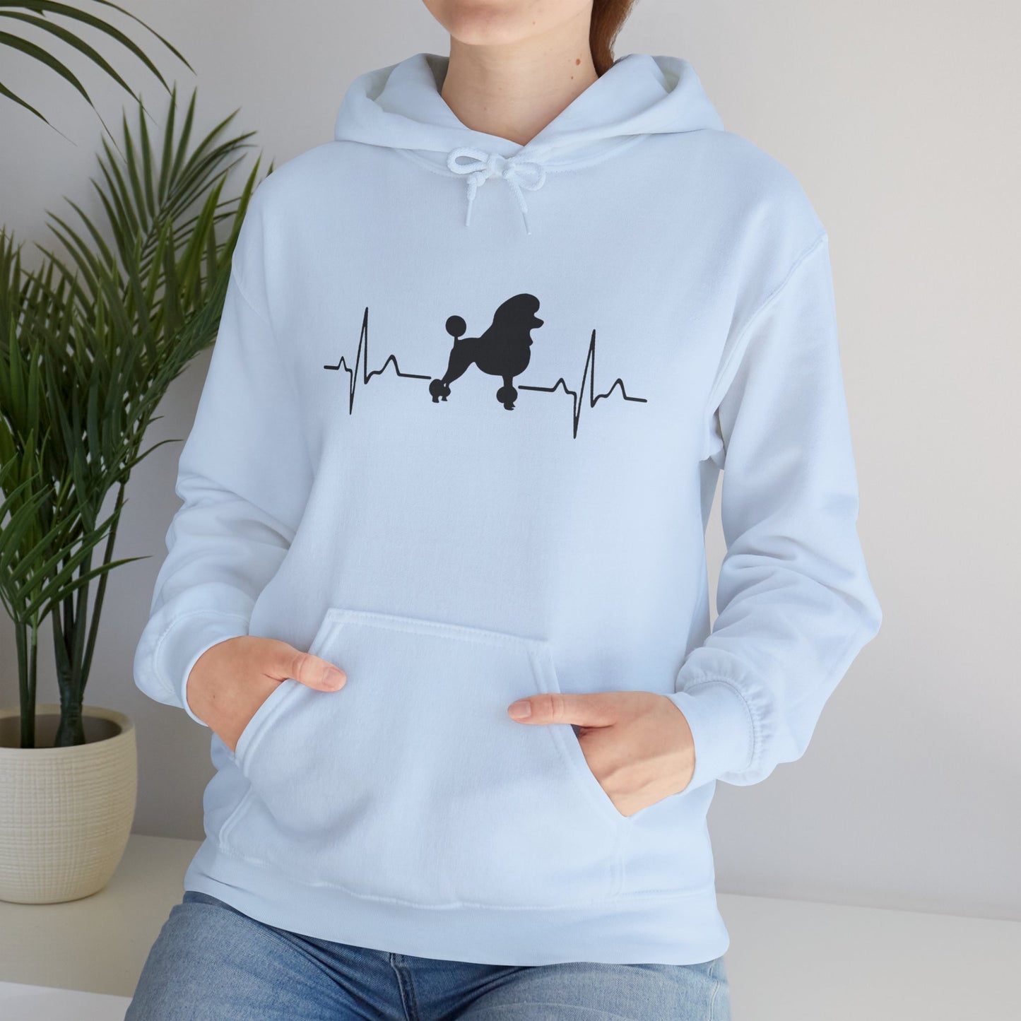 My Heart Beats For Poodles Unisex Hoodie