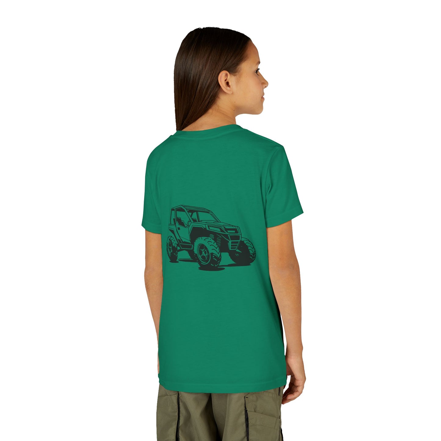 Off The Beaten Path Side By Side Youth Unisex Short Sleeve Crewneck Tee