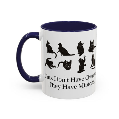 Cat Minions 2-Tone Coffee Mug