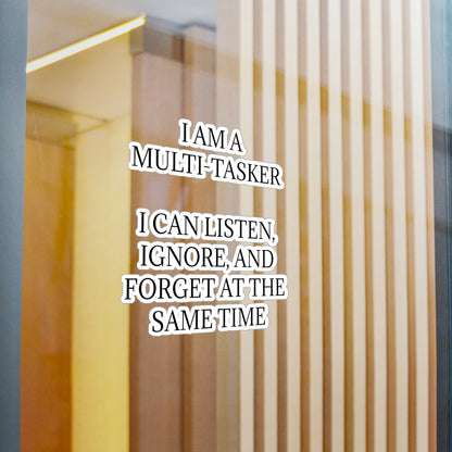 Multi-Tasker Vinyl Decal