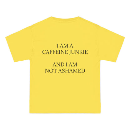 Caffeine Junkie Men's Short-Sleeve Crewneck Tee
