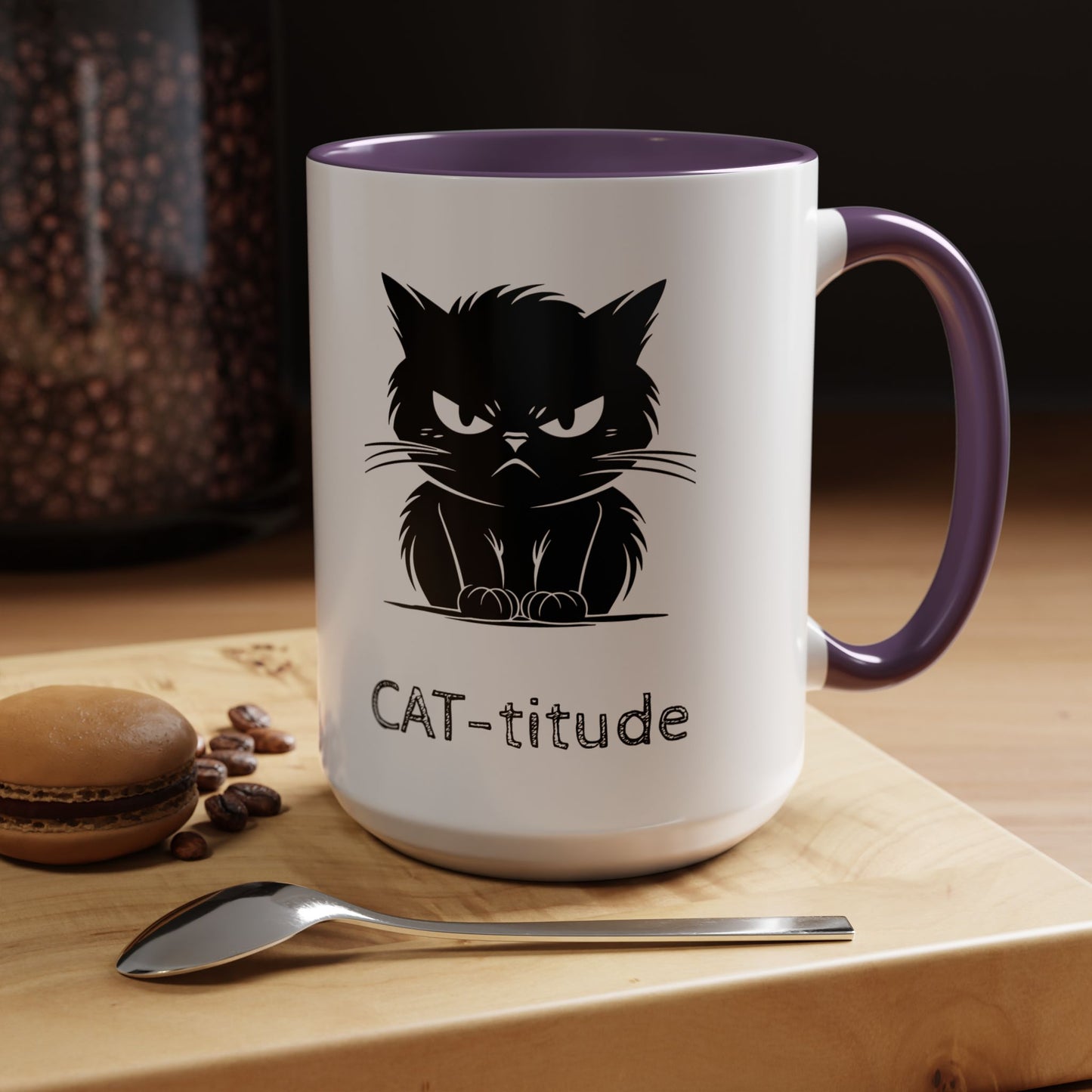 CAT-titude 2-Tone Coffee Mug