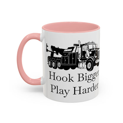 Hook Bigger 2-Tone Coffee Mug