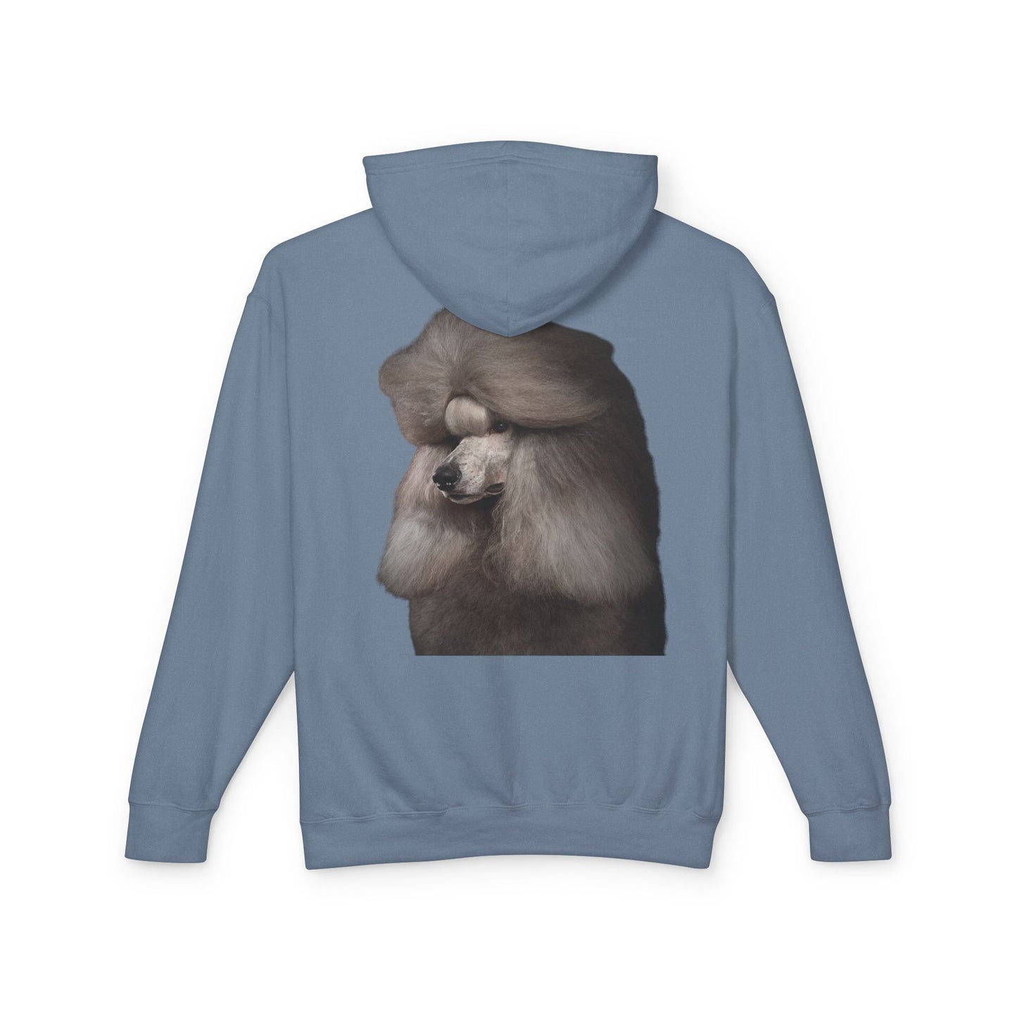 Poodle Head Unisex Lightweight Hoodie